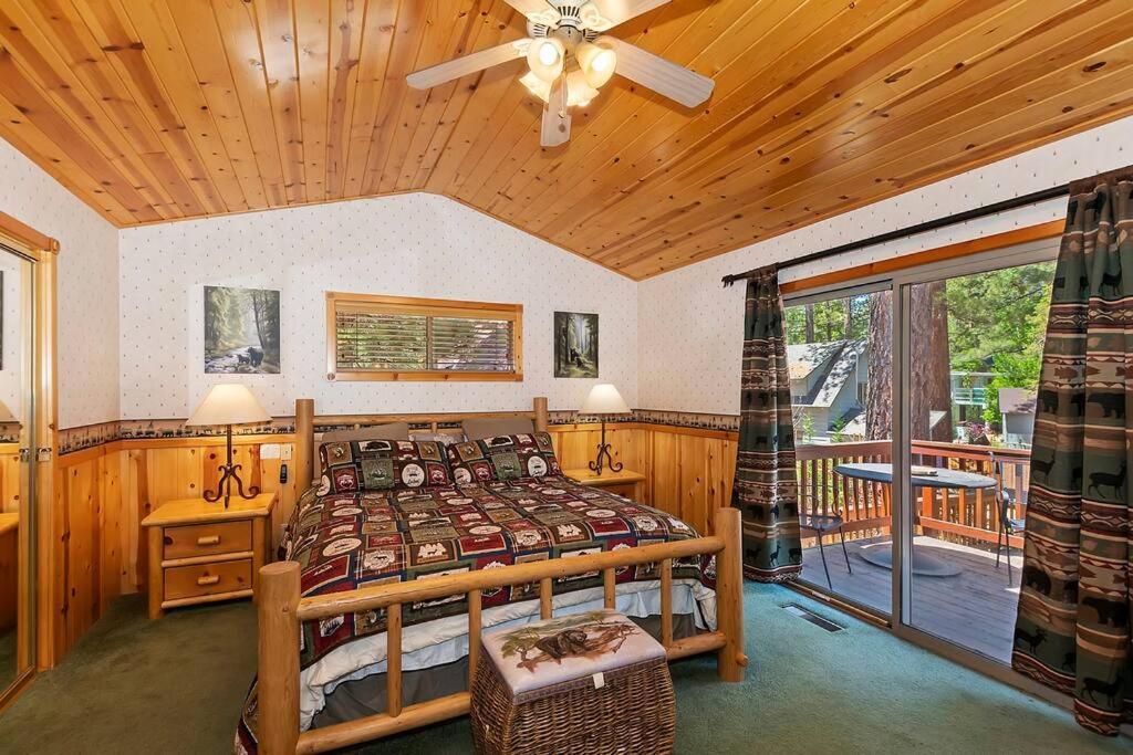 Teakwood - 3-Br Spa, Fire Pit, Quiet, Ac, Centrally Located Villa Big Bear Lake Eksteriør billede